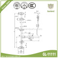 GL-111111 مجموعة قفل باب الشاحنة مربع صغير